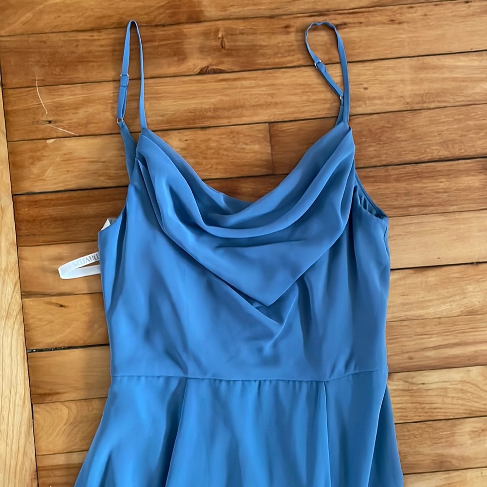 David’s Bridal Cowl Neck bridesmaid dress